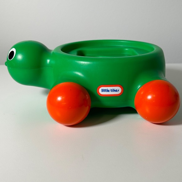 Vintage 90s Little Tikes Stacking & Nesting Shapes Turtle (B9) - Picture 3 of 13